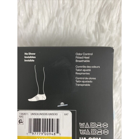 Under Armour Unisex No Show Low Cut Socks Men 7-8 Women 6-10 Multicolor 6 Pairs - Picture 4 of 7